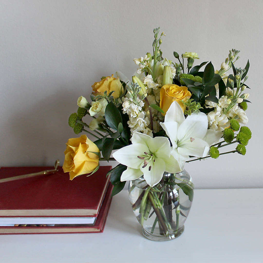 Hope & Serenity Bouquet –  Flower Perez Llc, Allentown PA