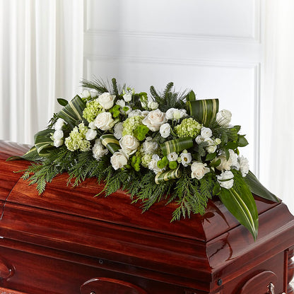 Hopeful Gesture Casket Spray –  Flower Perez Llc, Allentown PA