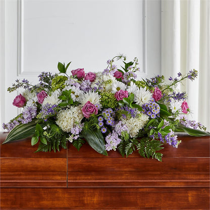 Meadows of Serenity Casket Spray –  Flower Perez Llc, Allentown PA