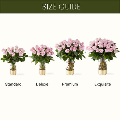 Picture Perfect Pink Rose Bouquet –  Flower Perez Llc, Allentown PA
