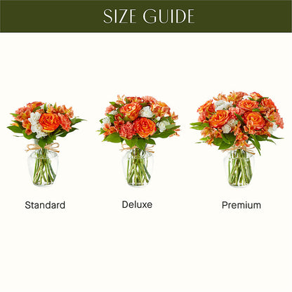 Apricot Glow Bouquet –  Flower Perez Llc, Allentown PA