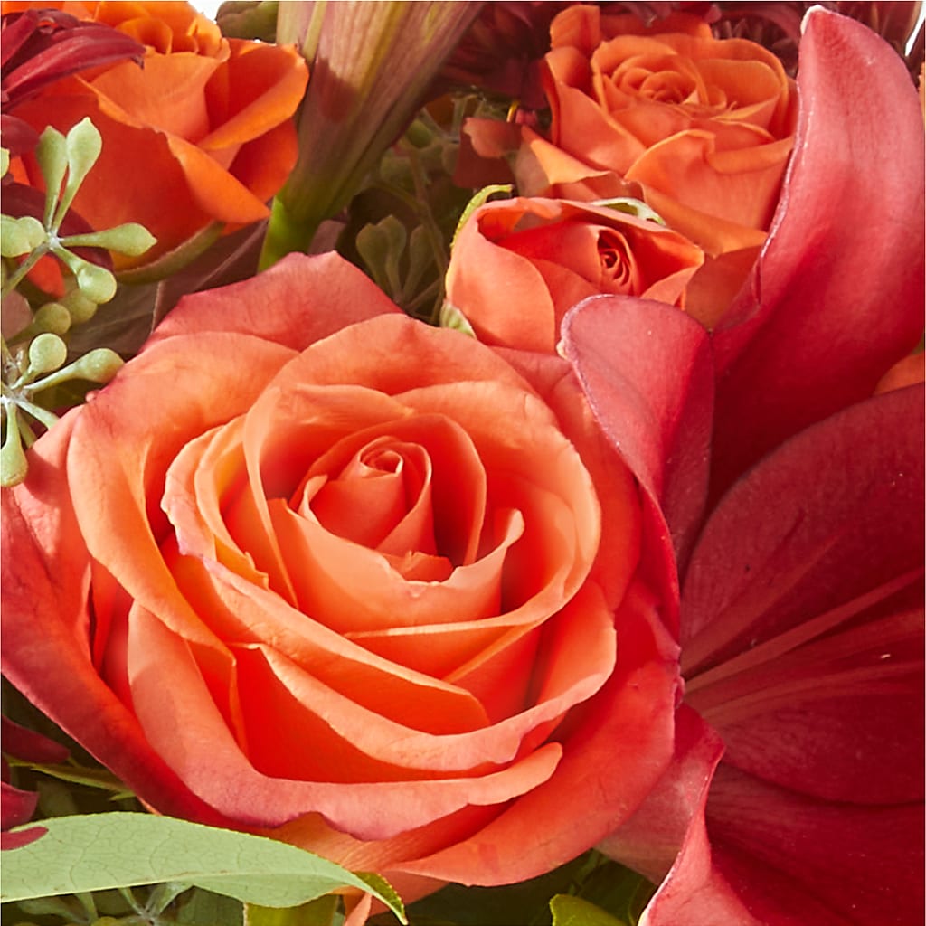 Crimson Leaves Bouquet –  Flower Perez Llc, Allentown PA