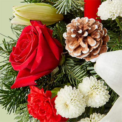 Seasonal Festivities Centerpiece –  Flower Perez Llc, Allentown PA