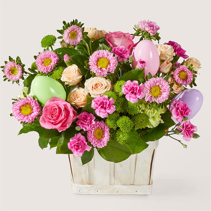 Get Eggcited Basket –  Flower Perez Llc, Allentown PA