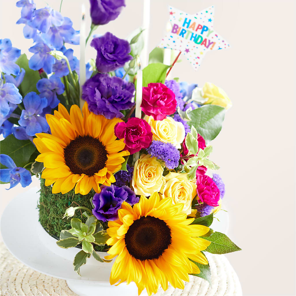 Star of the Day Floral Cake –  Flower Perez Llc, Allentown PA