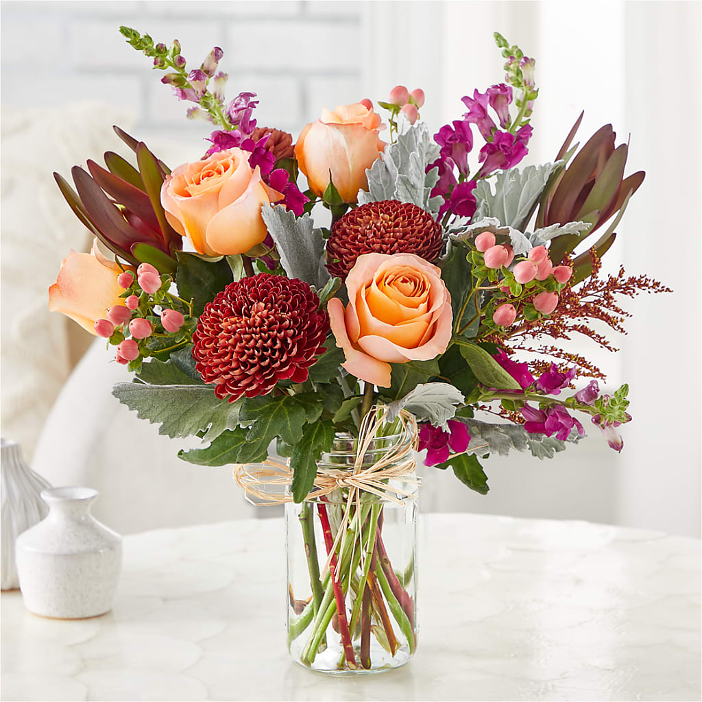 Moody Hues Bouquet –  Flower Perez Llc, Allentown PA