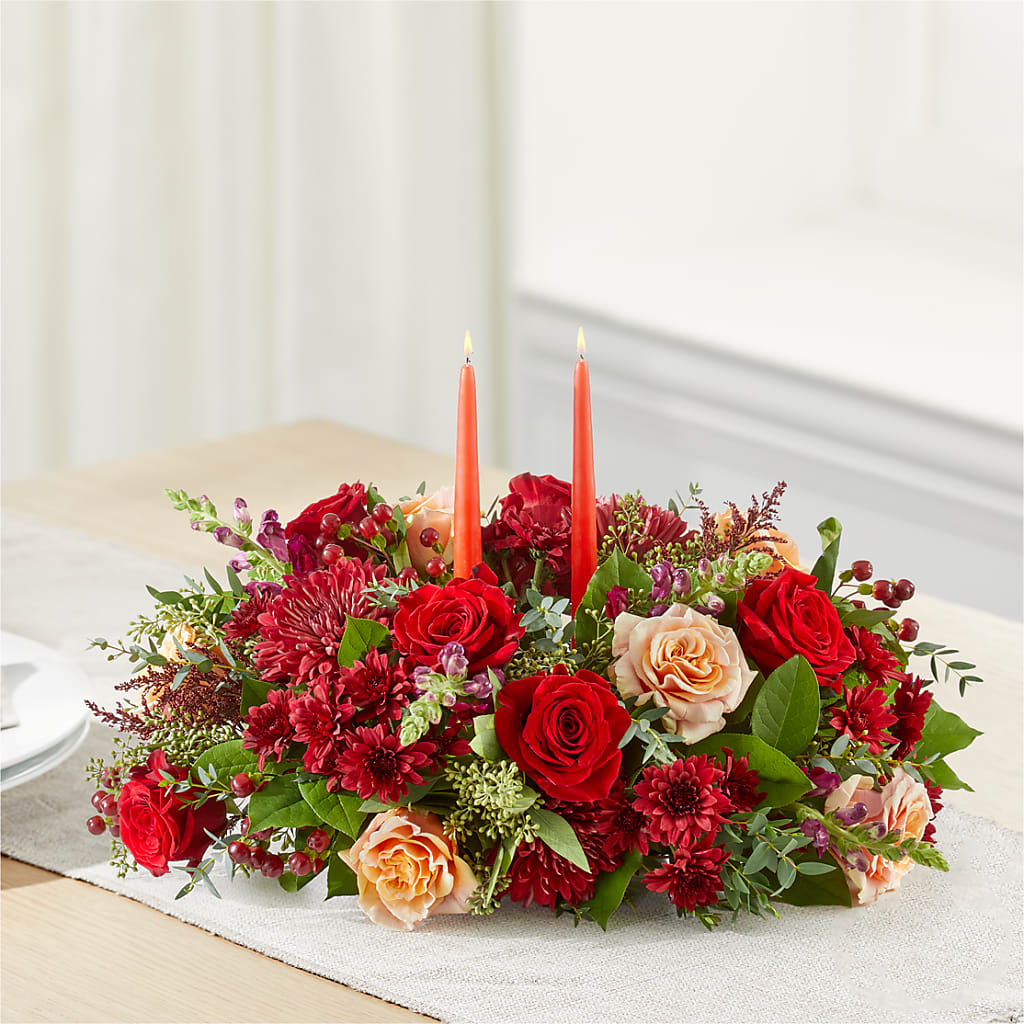 Most Thankful Centerpiece –  Flower Perez Llc, Allentown PA