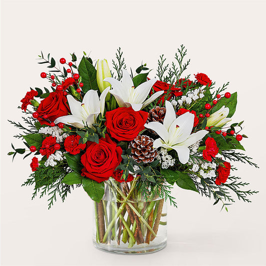Best in Snow Bouquet –  Flower Perez Llc, Allentown PA