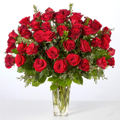 Forever Yours Fifty Stem Red Rose Bouquet –  Flower Perez Llc, Allentown PA