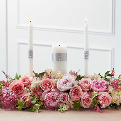 Worldwide Romance Unity Candle Arrangement –  Flower Perez Llc, Allentown PA