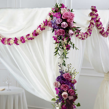Color & Light Chuppah Decor –  Flower Perez Llc, Allentown PA