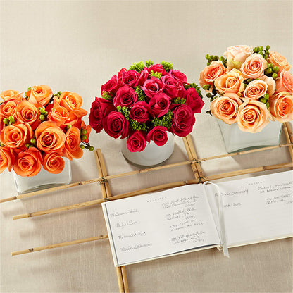 Dawn Rose Centerpiece –  Flower Perez Llc, Allentown PA