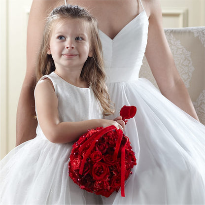 Pure at Heart Flower Girl Arrangement –  Flower Perez Llc, Allentown PA